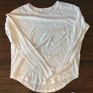 White Rag & Bag slub soft thin sweater